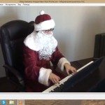 Деды Морозы и снегурочки - Пианист-Дед Мороз