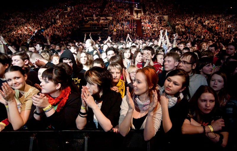 Зрители пришедшие на концерт